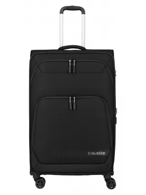 Koffer TRAVELITE Kick Off 4w L exp SCHWARZ