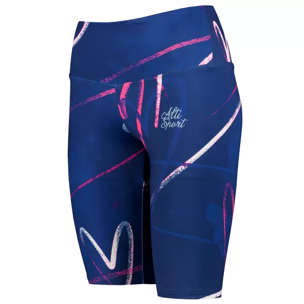  Premium-Overknee-Leggings für Damen (neue Größen) ALTISPORT VOJ/ALW082LEG06 DUNKELBLAU 