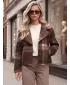 Damenmantel DSTREET 1 NY0835 BRAUN