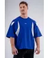Übergroßes Pump-Cover-T-Shirt NEBBIA PRIMAL 871 BLAU