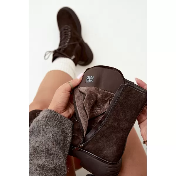  Damenschuhe BIG STAR SHOES UU274612 BRAUN/BEIGE 