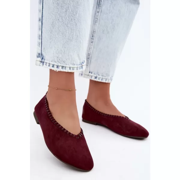 Ballerinas für Damen BOTO 9897 WEIN 