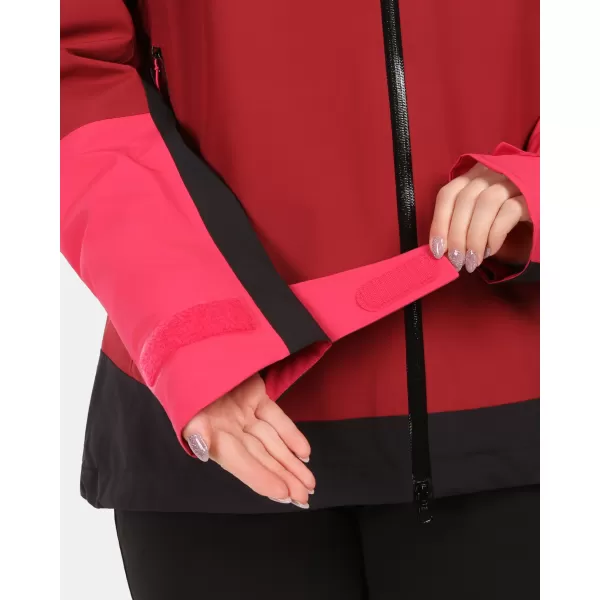  Damen-Hardshelljacke KILPI MAMBA-W 1L0101KI DUNKELROT 