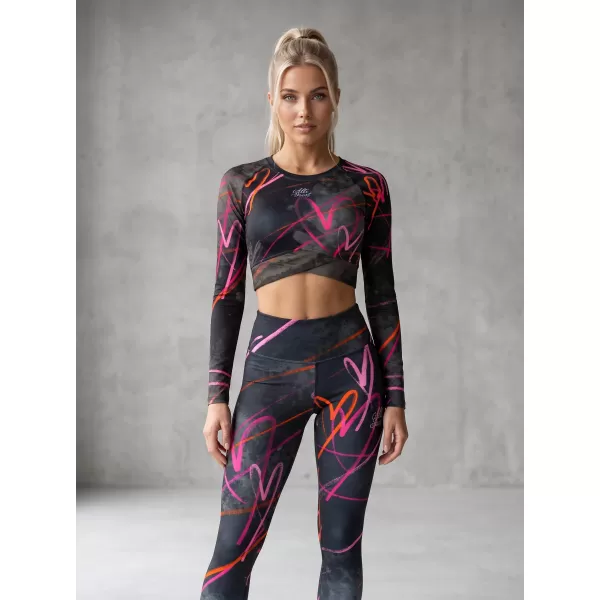  Lange Premium-Leggings für Damen (neue Größen) ALTISPORT VOJ/ALW082LEG05 SCHWARZ 