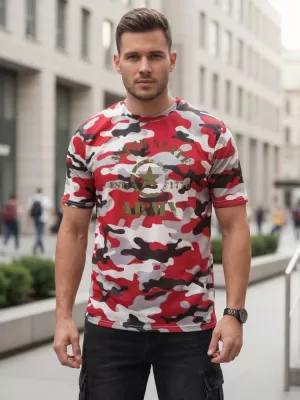 Herren-T-Shirt DSTREET NX2002R-RW-M ROT