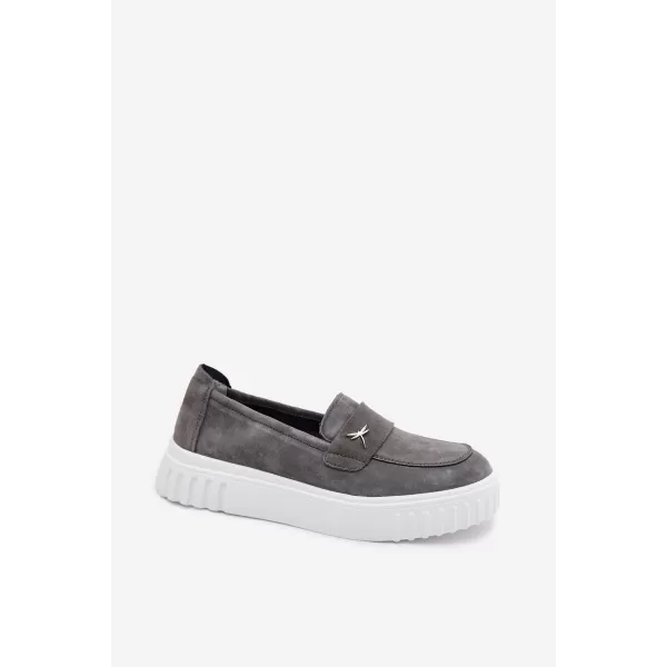  Damen-Stiefeletten VINCEZA 93218 GRAU 
