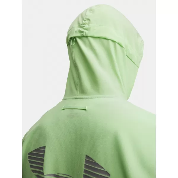  Herrenjacke UNDER ARMOUR VELOCITI PRO STORM JACKET 6005897-712 GRÜN 