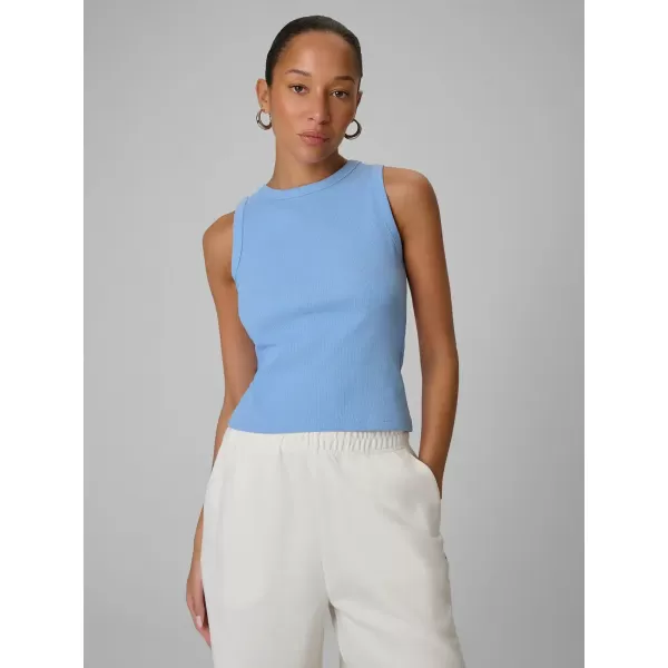  Damen-Tanktop 4F WMM00TSLEF299 DENIM 