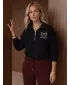 Damen-Sweatshirt DSTREET BY1573 SCHWARZ