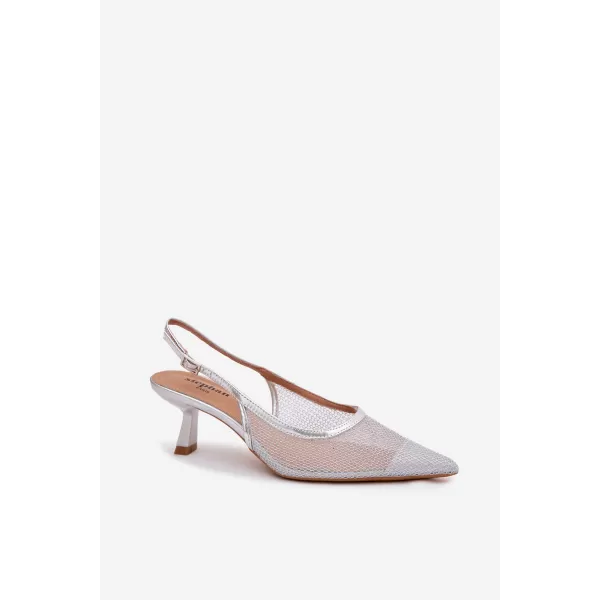  Damensandalen BOTO QQ-213 SILBER 