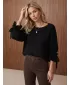 Damenpullover DSTREET MY2601 SCHWARZ