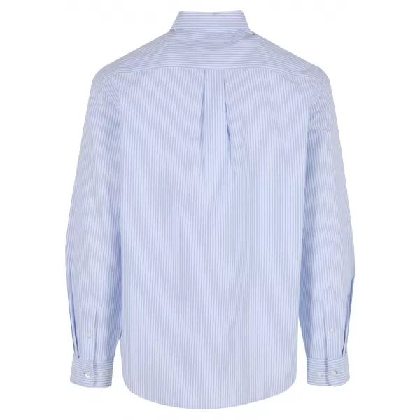  Herrenhemd URBAN CLASSICS TB8093 HELLER HORIZONT BLAU/WEIß 