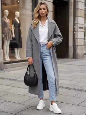 Damenmantel DSTREET NY0773 SCHWARZ