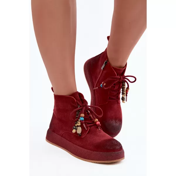  Damen-Stiefeletten ARTIKER 59C1131 ROTTÖNE 