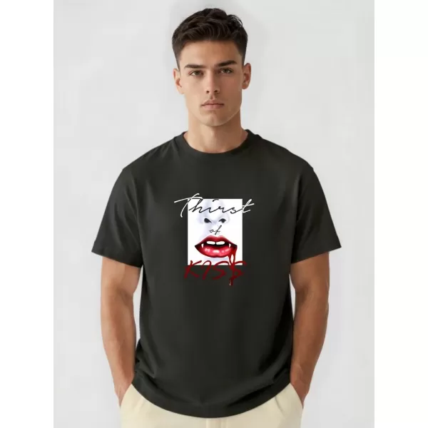  Herren-T-Shirt DSTREET NX1007R-BK-O SCHWARZ 
