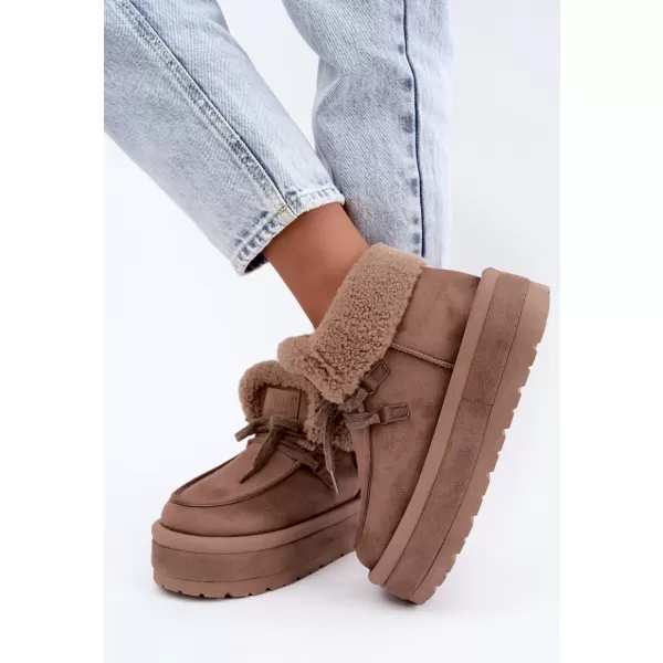  Schneemänner für Frauen BIG STAR SHOES UU274215 BEIGE 