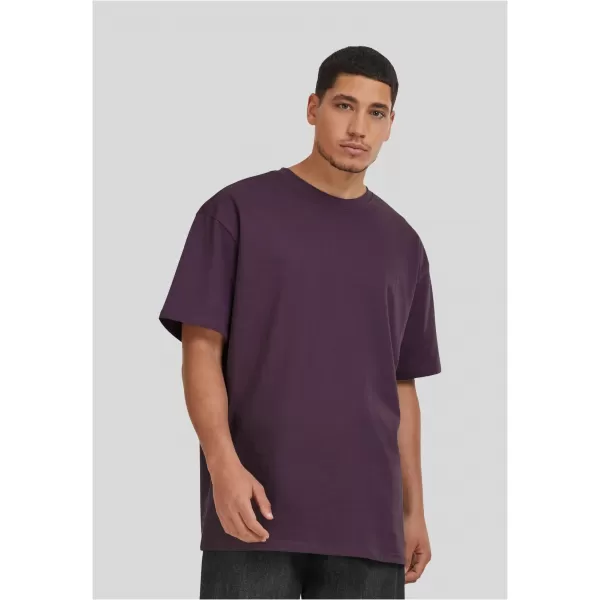  Herren-T-Shirt URBAN CLASSICS TB1778-18329 PFLAUMENVIOLETT 