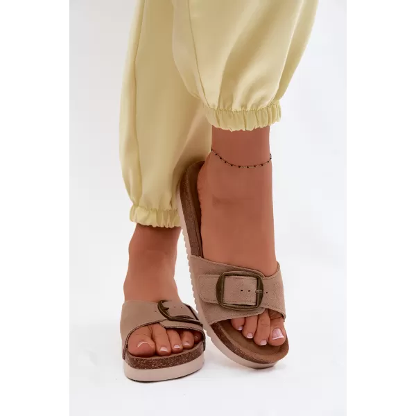  Damenhausschuhe BOTO 2833 KHAKI 