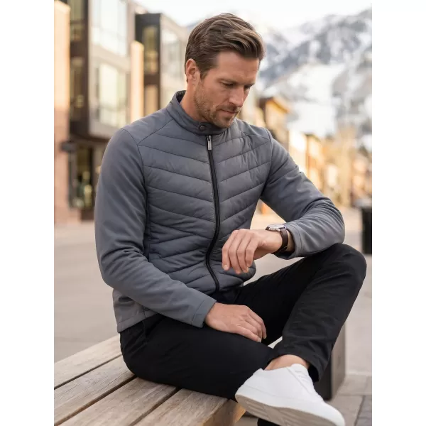  Hybridjacke für Herren MALFINI PREMIUM CROSS 555 HELLES ANTHRAZIT 