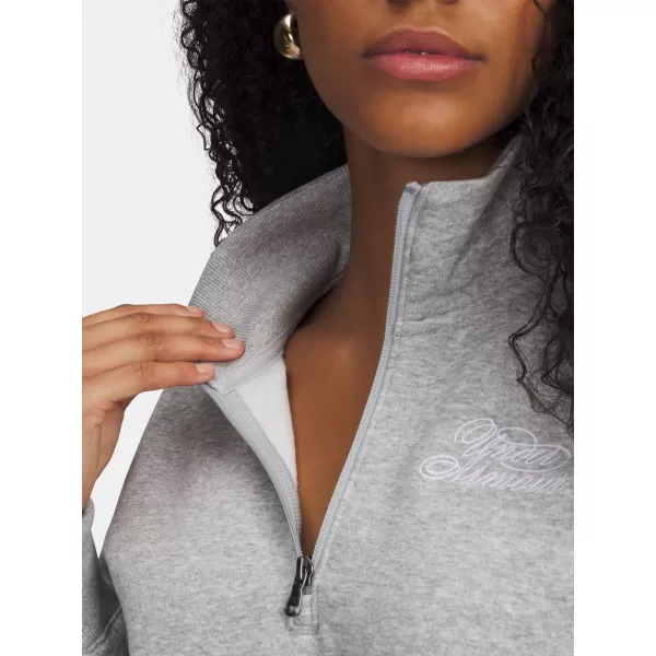  Damen-Sweatshirt UNDER ARMOUR RIVAL FLEECE SCRIPT HZ 6012292-011 GRAU 