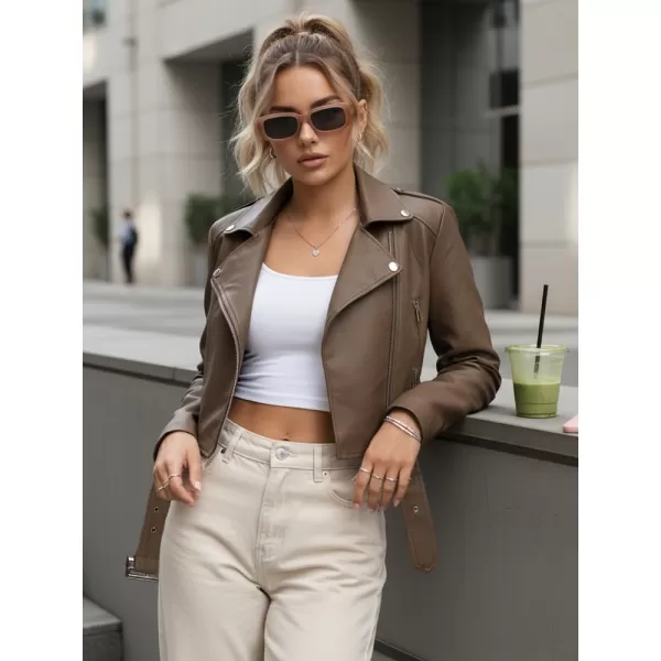  Damenjacke DSTREET TY5673 BRAUN 