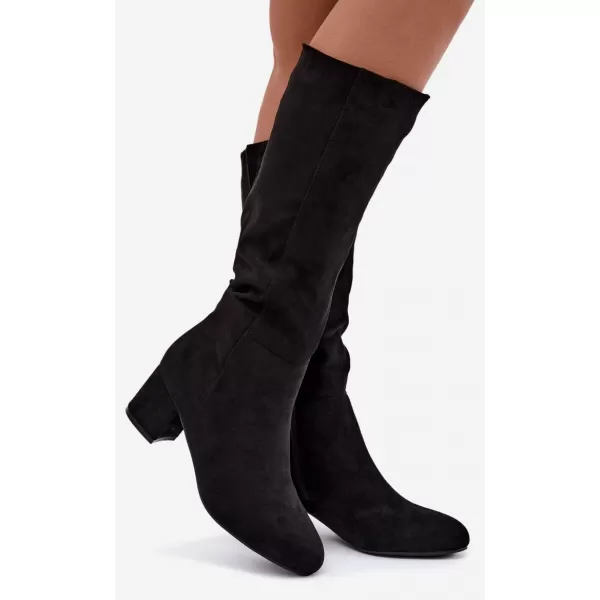  Damenstiefel S.BARSKI HY62-8131 SCHWARZ 