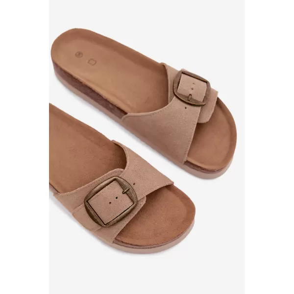  Damenhausschuhe BOTO 2833 KHAKI 