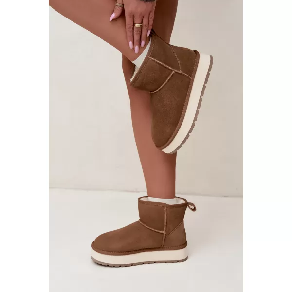  Damenschuhe BIG STAR SHOES UU274692 BRAUN/BEIGE 