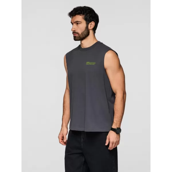  Herren-T-Shirt OMBRE OM-TSTT-0243 GRAPHIT 
