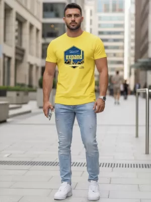 Herren-T-Shirt DSTREET NX5004R-YE BERNSTEIN