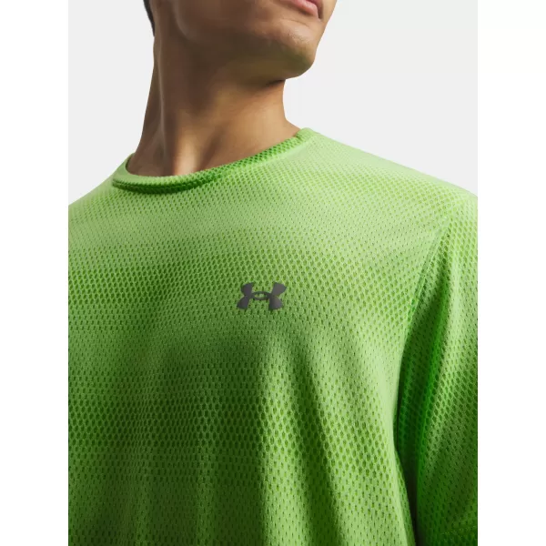  Herren-T-Shirt UNDER ARMOUR VELOCITI SS 6009517-712 GRÜN 