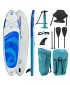 Paddle-Board SPINERA CLASSIC 10'8'' PACK 3 DUNKELBLAU/WEIß
