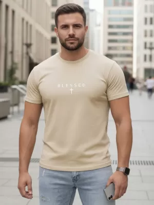 Herren-T-Shirt DSTREET NX5124R-BT BEIGE