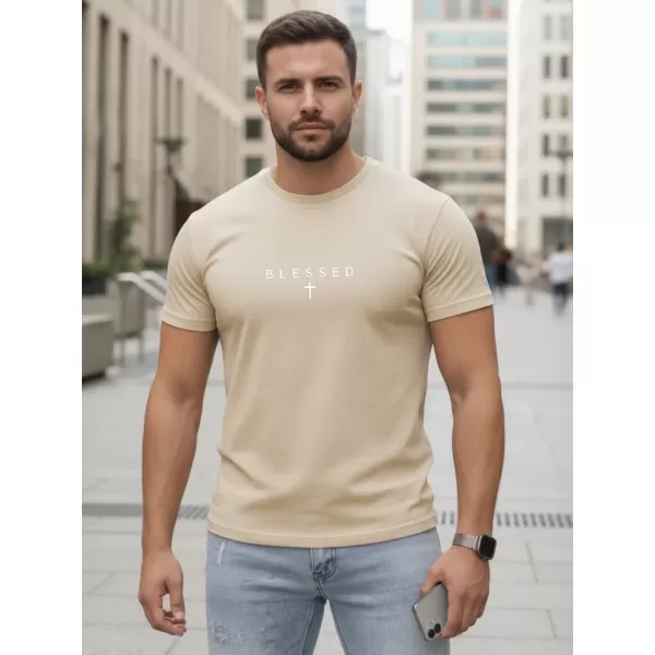  Herren-T-Shirt DSTREET NX5124R-BT BEIGE 