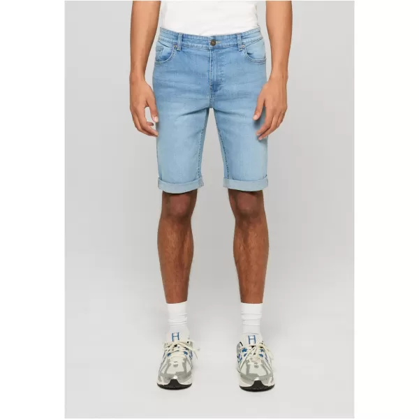  Herrenshorts URBAN CLASSICS TB8457 NEUES HELLBLAU GEWASCHEN 