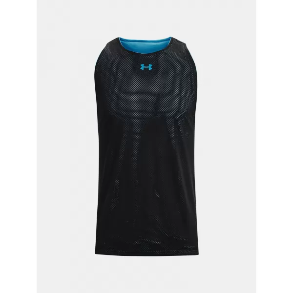  Herren-Tanktop UNDER ARMOUR UA BASELINE REVERSIBLE TANK 1361899-422 BLAU 