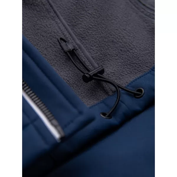  Herren-Softshelljacke OMBRE C581 MARINEBLAU 