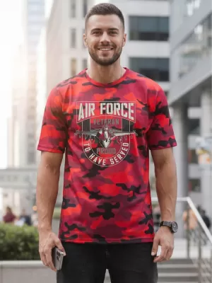 Herren-T-Shirt DSTREET NX2001R-RD-M ROT