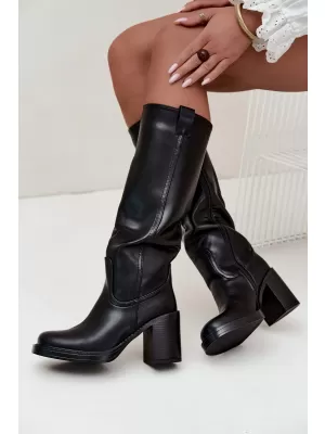 Damenstiefel BOTO C-384 SCHWARZ