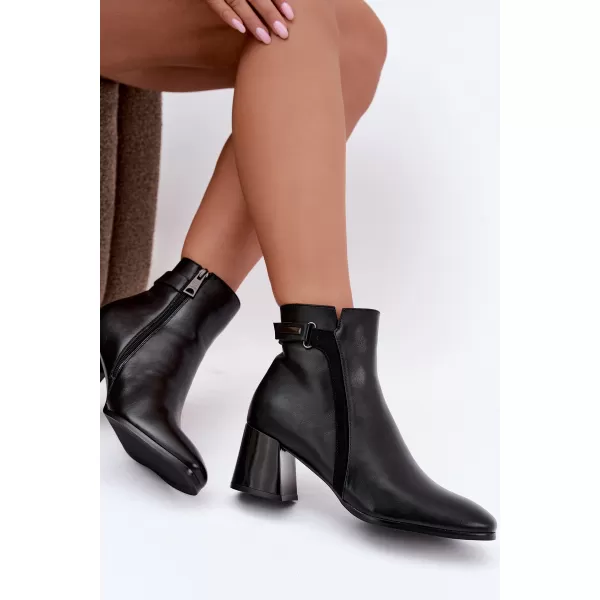  Damen-Stiefeletten VINCEZA 58660 SCHWARZ 