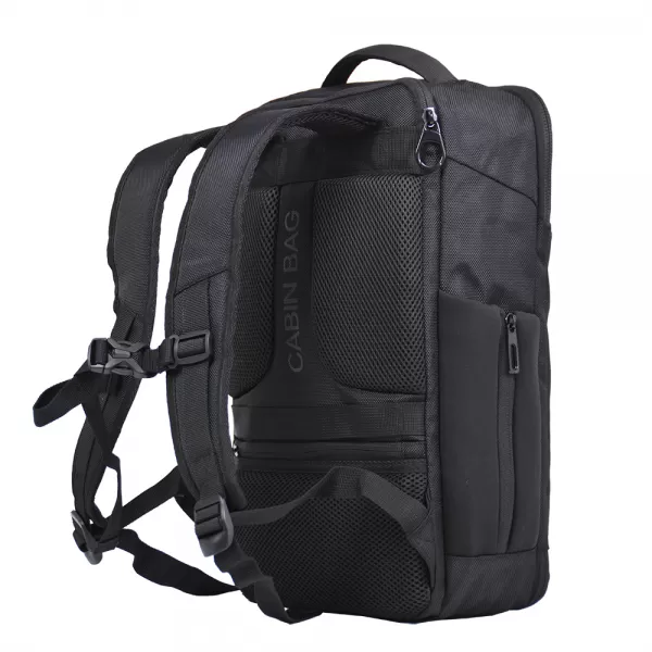  Urbaner Rucksack ALPINE PRO CABINE SCHWARZ 