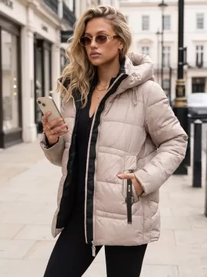 Damenjacke DSTREET TY5951 BEIGE