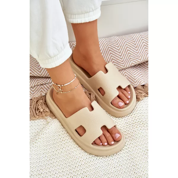  Damenhausschuhe BOTO BG198 KHAKI 