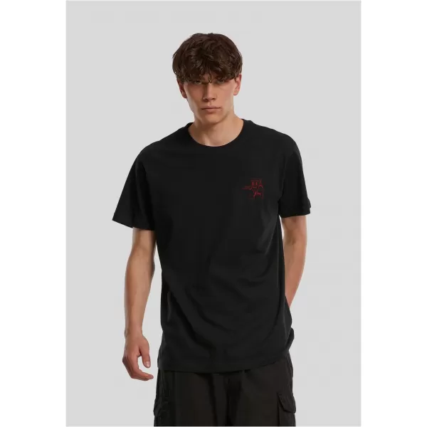  Herren-T-Shirt URBAN CLASSICS TB9016-00007 SCHWARZ 