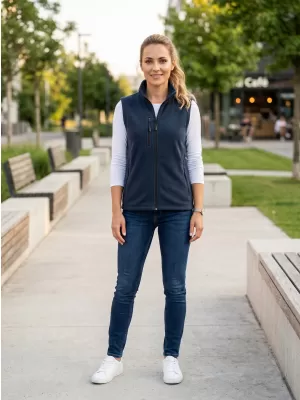 Fleeceweste für Damen MALFINI EXIT W-525 MARINEBLAU