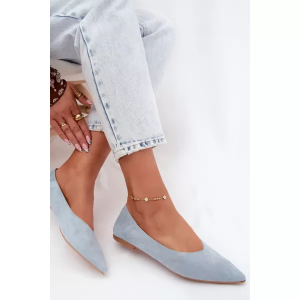  Ballettschuhe für Damen BOTO JH597 BLAU 