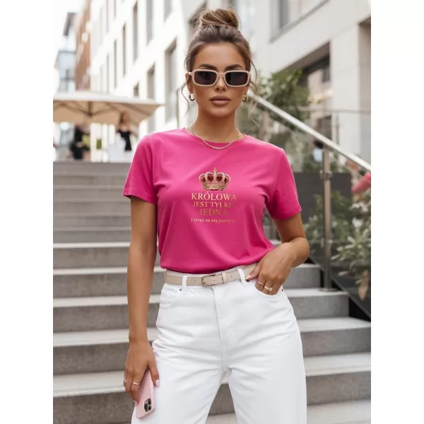 Damen-T-Shirt DSTREET NX5035RY ROSA 