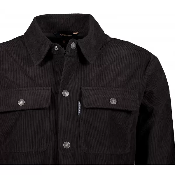  Hemdjacke für Herren ALTISPORT IGNAAS SCHWARZ 