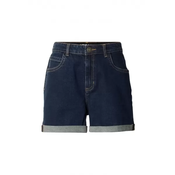 Damen-Shorts URBAN CLASSICS TB8371 DUNKELBLAU GEWASCHEN 