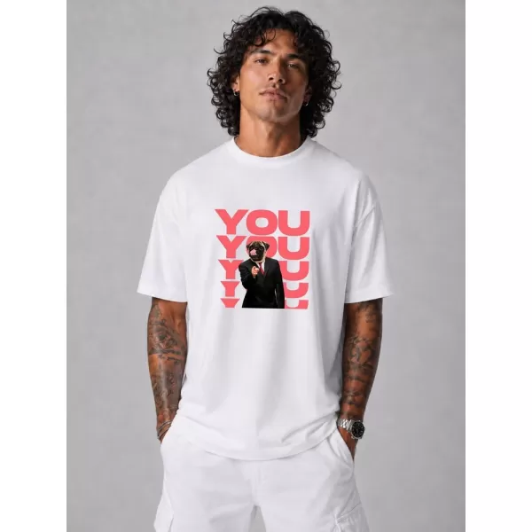  Herren-T-Shirt DSTREET NX1034R-WH-O WEIß 